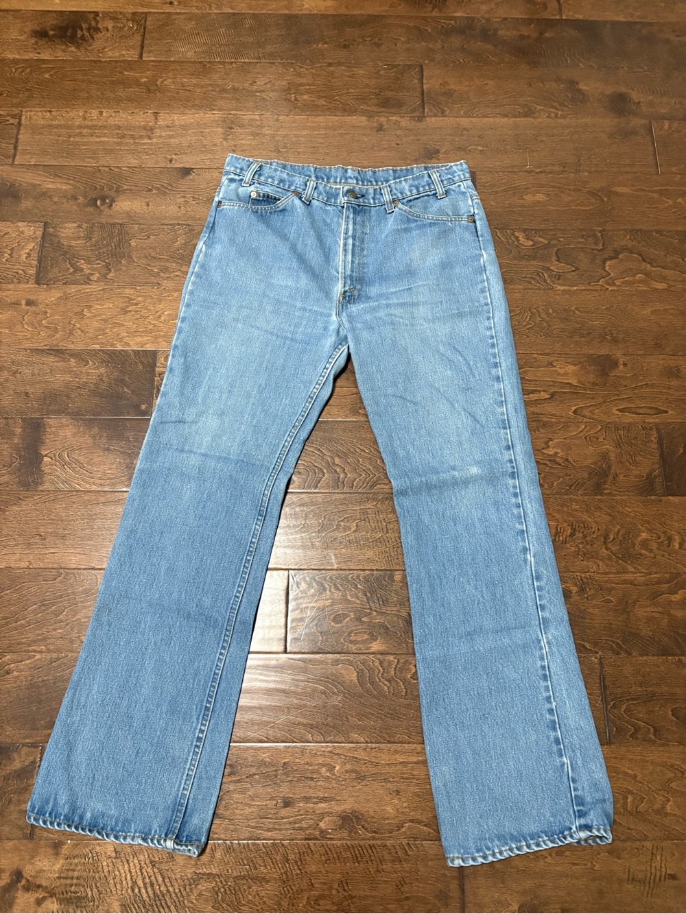 1970s Levi’s Orange Tab Slim Boot cut denim